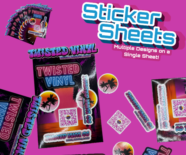 Sticker sheet calculator display image